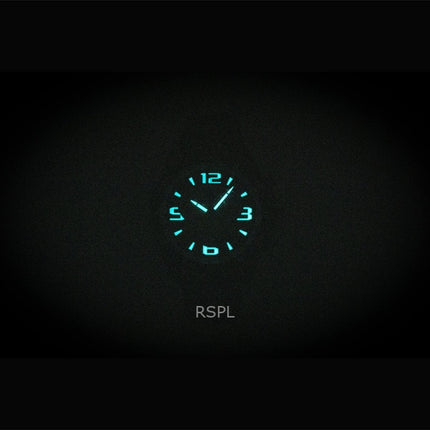 Montre homme Citizen Brycen Chronographe, bracelet en silicone, cadran noir, Eco-Drive AT2587-02E, étanche à 100 m