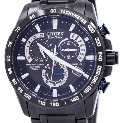 Montre Citizen Perpetual atomique Eco-Drive Chronographe AT4007-54E hommes