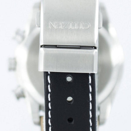 Citizen Eco-Drive Radio Controlled chronographe monde temps AT8011-04f montre homme