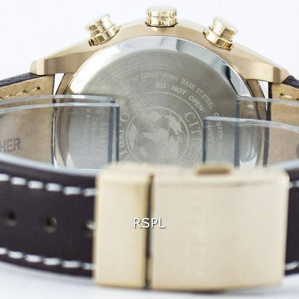 Citizen Eco-Drive Radio Controlled chronographe monde temps AT8019-02W montre homme