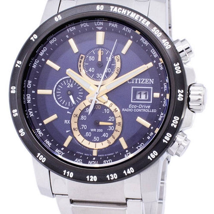 Citizen Eco-Drive Radio Controlled montre Chronograph AT8124 - 83M hommes