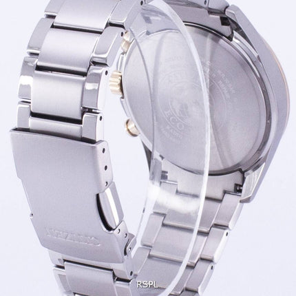 Citizen Eco-Drive Chronograph Power Reserve radiocommandés AT8156-87 a montre homme