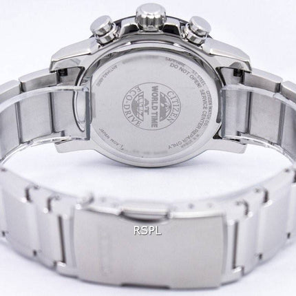 Citizen Eco-Drive Radio atomique contrôlée Montre World Time AT9071-58E hommes
