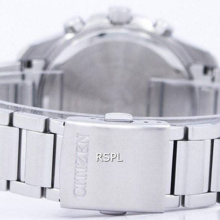 Citizen Eco-Drive Radio Controlled calendrier perpétuel monde temps AT9080-57F montre homme