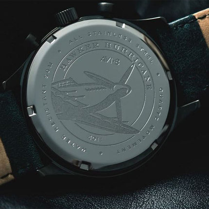 HORSMontre pour homme AVI-8 Hawker Hurricane Tachymeter Quartz AV-4011-0D