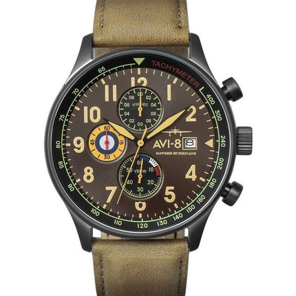 HORSMontre pour homme AVI-8 Hawker Hurricane Tachymeter Quartz AV-4011-0E