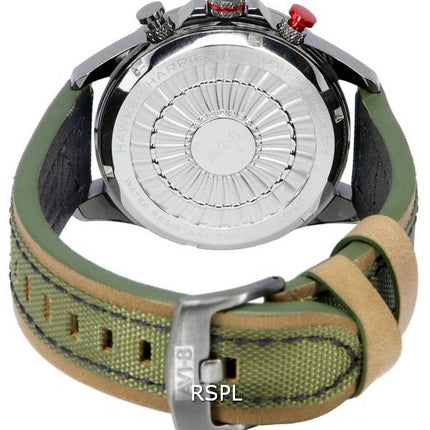 AVI-8 Hawker Harrier II Gunmetal Dark Earth Double Chronographe Rétrograde Quartz AV-4056-03 Montre Homme