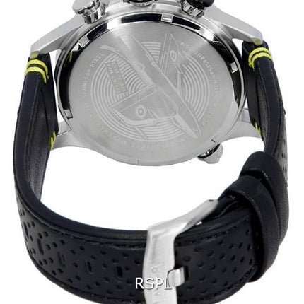HORS Montre Homme AVI-8 Hawker Hunter Halton Duke Chronographe Cadran Noir Quartz AV-4080-01