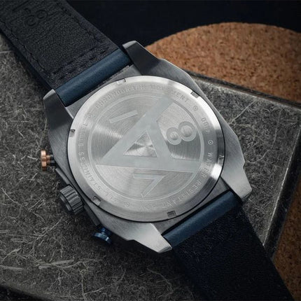 Montre pour homme AVI-8 Hawker Hunter Atlas Dual Time Chronographe Cadran gris anthracite Quartz AV-4100-07