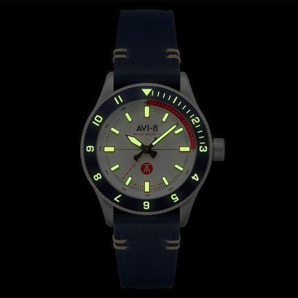 AVI-8 Flyboy Tuskegee Airmen Meca-Quartz Édition limitée Torretto Cadran argenté AV-4103-03 Montre pour homme avec bracelet supp