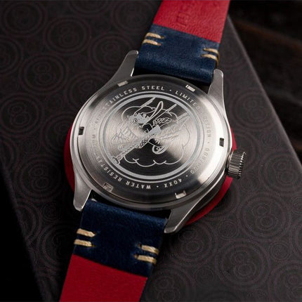 AVI-8 Flyboy Tuskegee Airmen Meca-Quartz Édition limitée Torretto Cadran argenté AV-4103-03 Montre pour homme avec bracelet supp