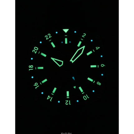 Montre automatique pour homme AVI-8 Hawker Hunter Atlas GMT, bracelet en cuir rouge orangé, cadran orange, AV-4122-06