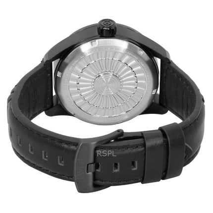 Montre homme AVI-8 Hawker Hurricane Pegasus Édition Limitée Bracelet Cuir Cadran Noir Automatique AV-4127-01