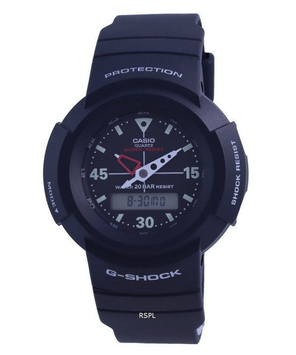 Montre Casio G-Shock Analogique Numérique Quartz AW-500E-1E AW500E-1 200M Homme