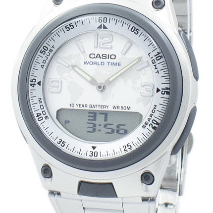 Casio World Time Digital analogique AW-80D-7A2V AW80D-7A2V montre homme