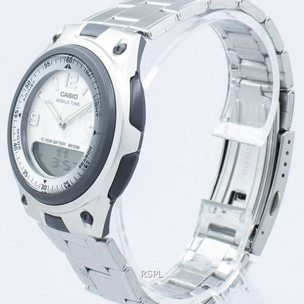 Casio World Time Digital analogique AW-80D-7A2V AW80D-7A2V montre homme