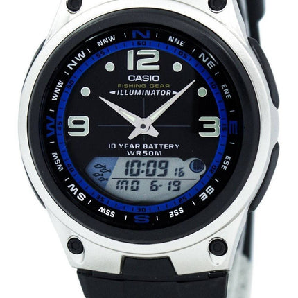 Casio analogiques numériques des engins de pêche illuminateur AW-82-1AVDF AW-82-1AV montre homme