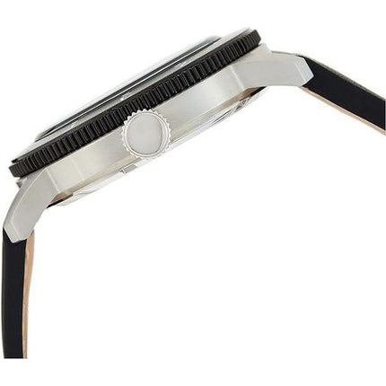 Montre Citizen Blue Dial en cuir de veau Eco-Drive AW0077-19L 100M pour homme