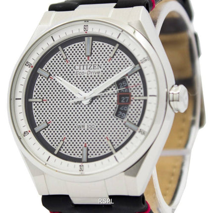 Citizen Eco-Drive CTO 2.0 cuir noir bracelet AW1130-04 a montre homme