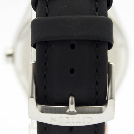 Citizen Eco-Drive CTO 2.0 cuir noir bracelet AW1130-04 a montre homme