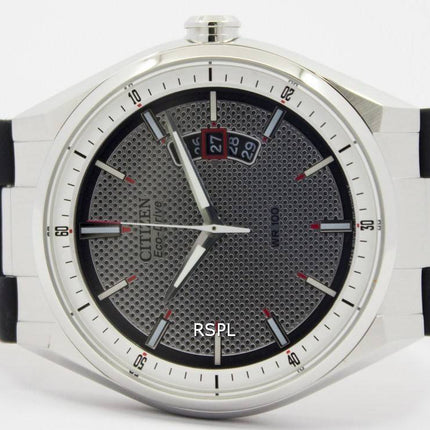 Citizen Eco-Drive CTO 2.0 cuir noir bracelet AW1130-04 a montre homme