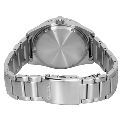 Montre homme Citizen Eco-Drive AW1881-52L 100M, cadran bleu, solaire, acier inoxydable, étanche à 100 m