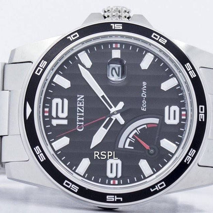 PRT Citizen Eco-Drive Power Reserve AW7030-57F analogique montre homme