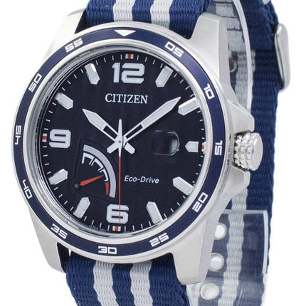 PRT Citizen Eco-Drive Power Reserve AW7038 - 04L montre homme
