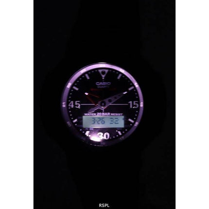 Casio G-Shock Full Metal Analog Digital Solar Powered AWM-500-1A AWM500-1 200M Montre Homme
