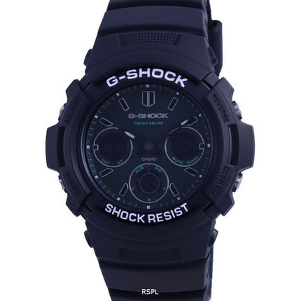 Montre Casio G-Shock Special Color Analogique Numérique Tough Solar AWR-M100SMG-1A AWRM100SMG-1 200M Homme