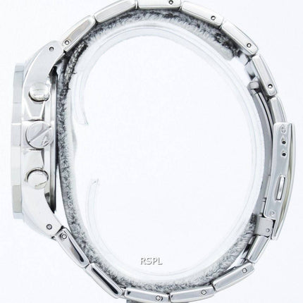 Armani Exchange chronographe cadran argenté AX2058 montre homme