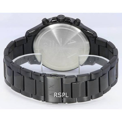 Armani Exchange Hampton chronographe cadran noir Quartz AX2429 montre pour homme fr