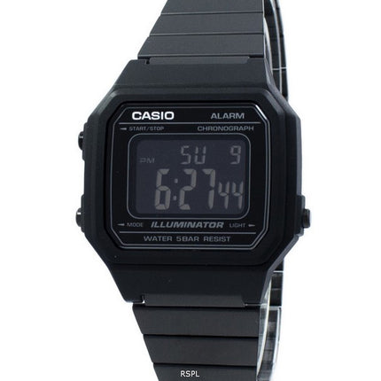 Casio Montre Unisexe Chronographe Alarme Numérique B650WB-1B