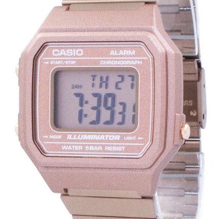 Casio Vintage Illuminator Chronograph Alarm Digital B650WC-5A Unisex Uhr