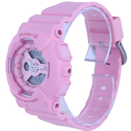 Casio Baby-G Résine Cadran Rose Quartz BA-110-4A1.G BA110-4A1 100M Montre Femme
