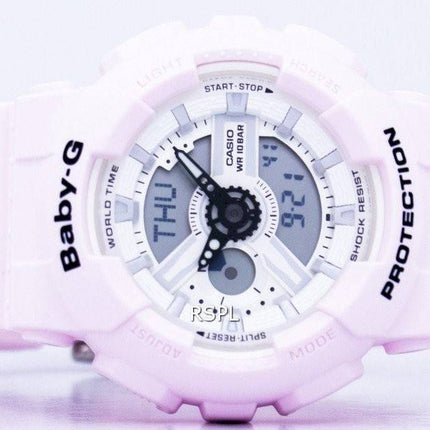 Casio Baby-G résistant aux chocs monde temps analogique numérique BA-110BE-4 a Women Watch