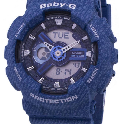 Casio Baby-G Tandem série monde temps BA-110DC-2 a 2 BA110DC-2 a 2 Women Watch