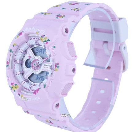 Casio Baby-G Little Sunny Bite Analogique Numérique Quartz BA-110LSB-4A BA110LSB-4 100M Montre Femme