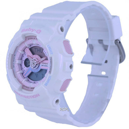 Casio Baby-G Aurora Borealis Analogique Numérique Quartz BA-110PL-7A1 BA110PL-7 100M Montre Femme