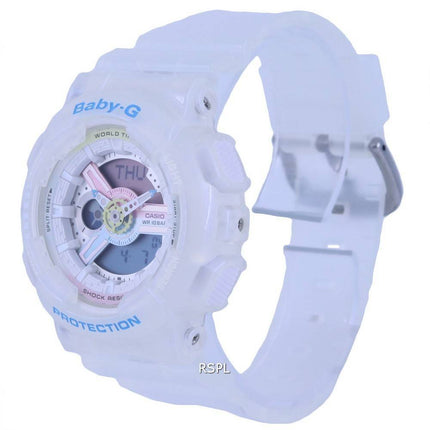 Montre pour femme Casio Baby-G Aurora Borealis Crystalline Analog Digital Quartz BA-110PL-7A2 BA110PL-7 100M
