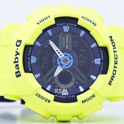 Casio Baby-G résistant aux chocs monde temps analogique numérique BA-110PP-3 a Women Watch