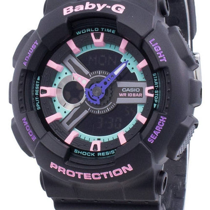 Montre pour femme Casio BABY-G BA-110TH-1A à quartz résistant aux chocs