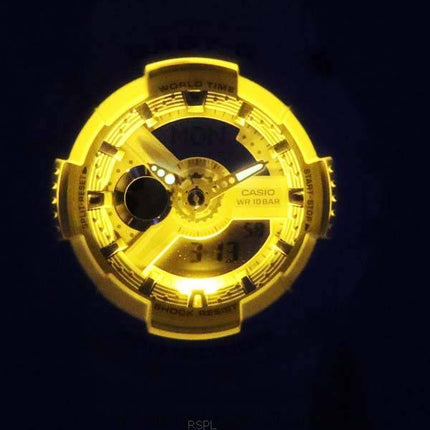 Casio Baby-G Analogique Numérique Quartz BA-110XBE-7A BA110XBE-7 100M Montre Femme