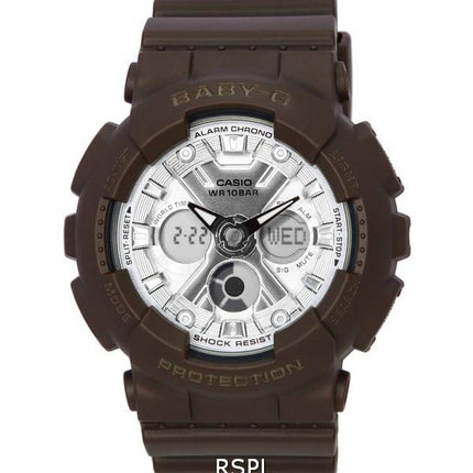 Casio Baby-G Sweets Collection Chocolat Analogique Numérique Quartz BA-130SW-5A BA130SW-5 100M Montre Femme