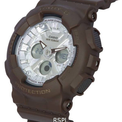 Casio Baby-G Sweets Collection Chocolat Analogique Numérique Quartz BA-130SW-5A BA130SW-5 100M Montre Femme