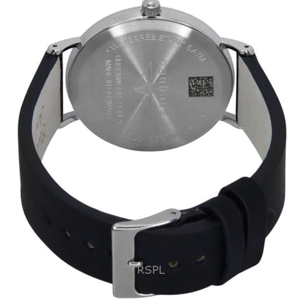 Montre homme Bauhaus Classic 21402 à quartz avec bracelet en cuir et cadran noir