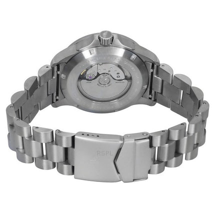 Montre Bauhaus Aviation Titanium Cadran Beige Lumineux Automatique 2860M5 100M Homme