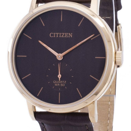 Montre Citizen Quartz BE9173-07X analogique pour homme