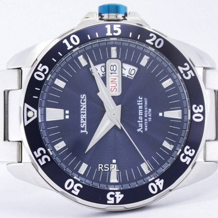 J.Springs par Seiko automatique cadran bleu 100M BEB068 montre homme