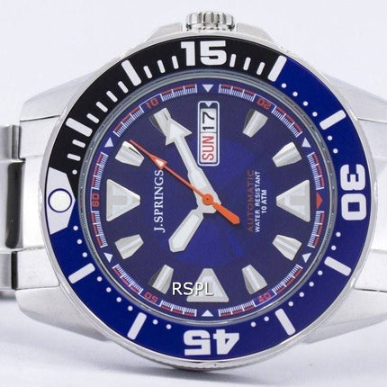J.Springs sport automatique cadran bleu 100M BEB080 les hommes de Seiko Watch